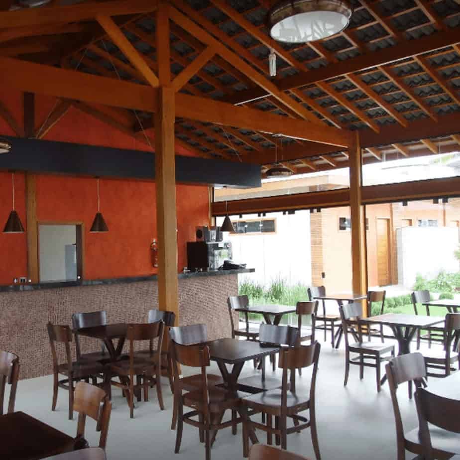 Interior do Imperial Bar e Restaurante